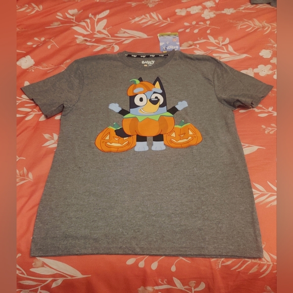 🎉Viral Bluey Glow In The Dark Matching Family Halloween-Adult Med - Picture 4 of 6